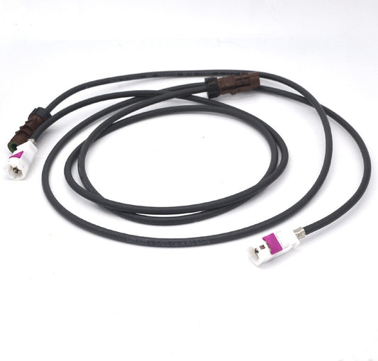 2x SURROUND Side VIEW CAMERA CONNECTOR cable mirror for MERCEDES W205 W222 W213 v