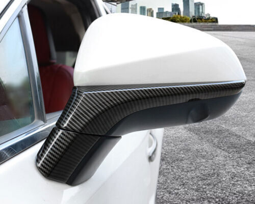 for Lexus NX200t 300h 2015-2021 Carbon Fiber Exterior Rearview Mirror Strip Trim