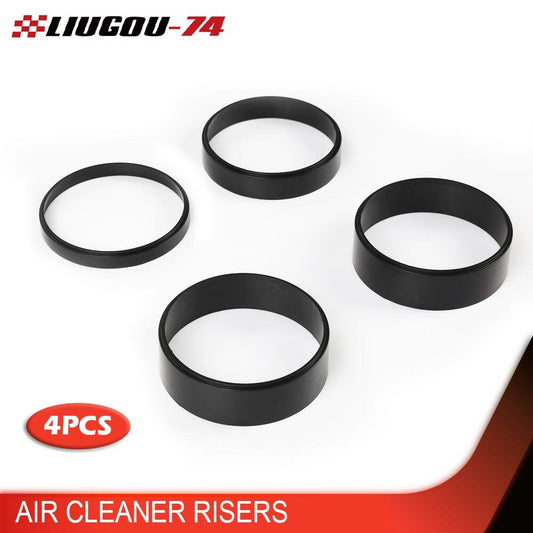 4-Pack Air Purifier Spacing Plastic Fits Edelbrock Holley Riser 1/2 1-1/2 Q