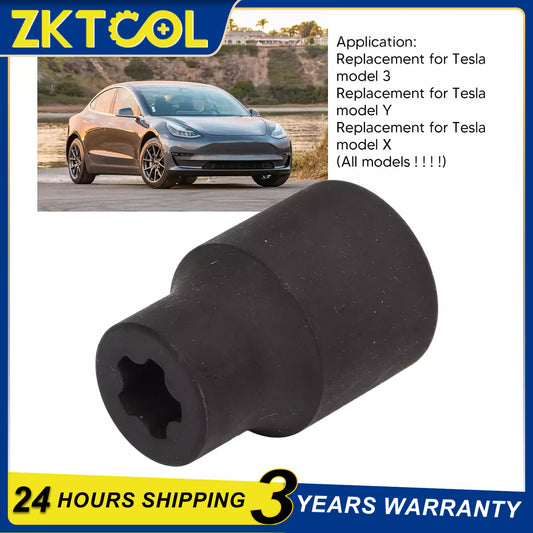 Five-Teeth Battery Cover Removal Socket Fit for Tesla Model 3 Y X