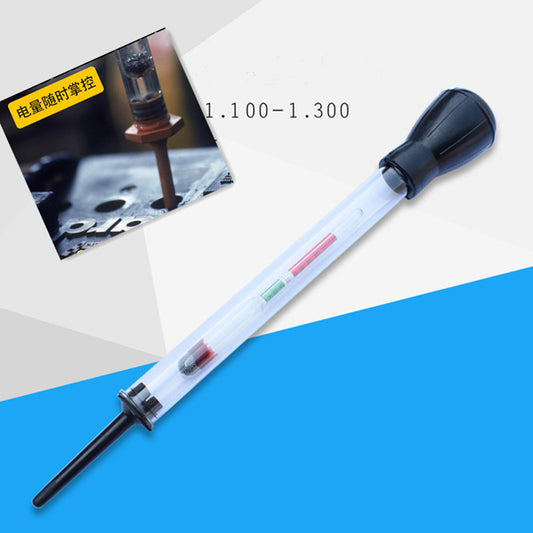 Car Battery Tester Hydrometer 1.1-1.3Electrolytic Liquid Acid Glass Testing Tool
