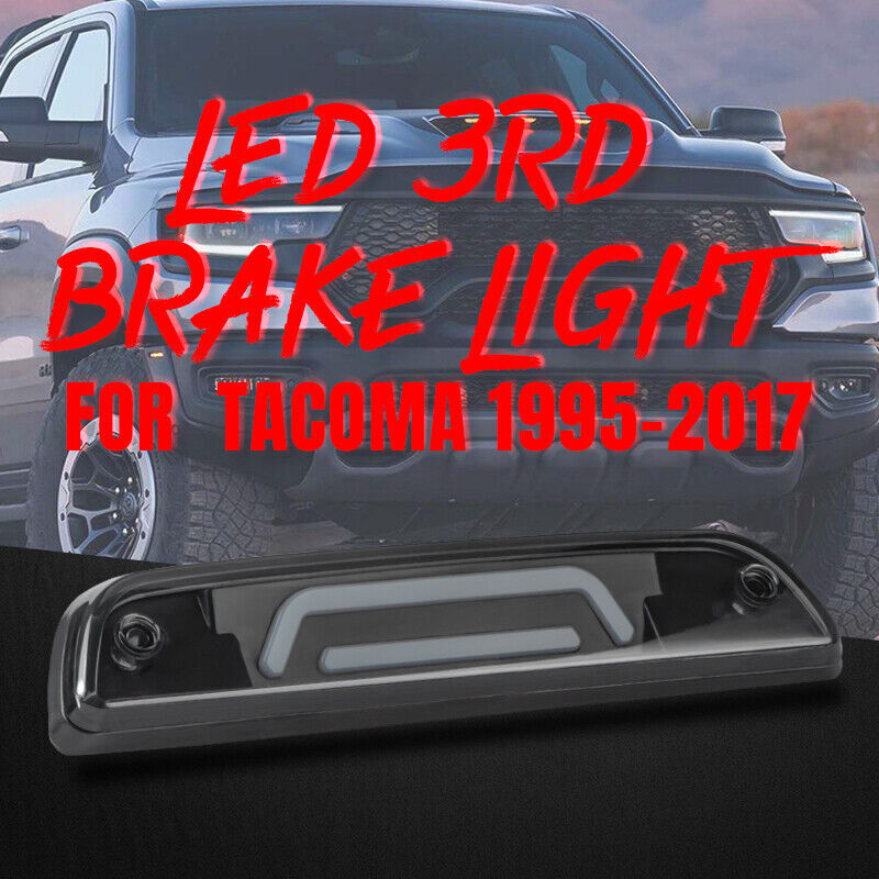 Smoke LED third-generation brake stop taillights are applicable to 1995-2017 Tacoma . n