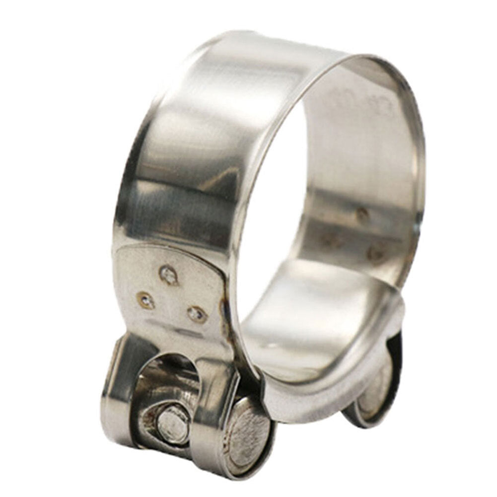 Exhaust Pipe Clamp 56mm-59mm Stainless Steel Muffler Fixed Caliper Motorcycle