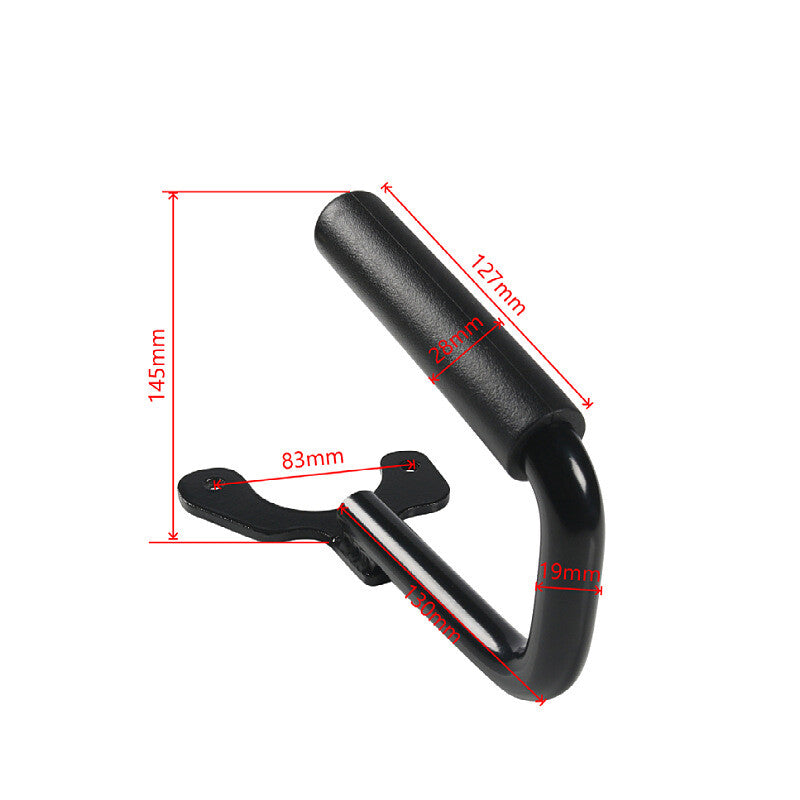 2-pack of black front interior roof grab handle pullers for Jeep for Wrangler TJ 1997-2006 n