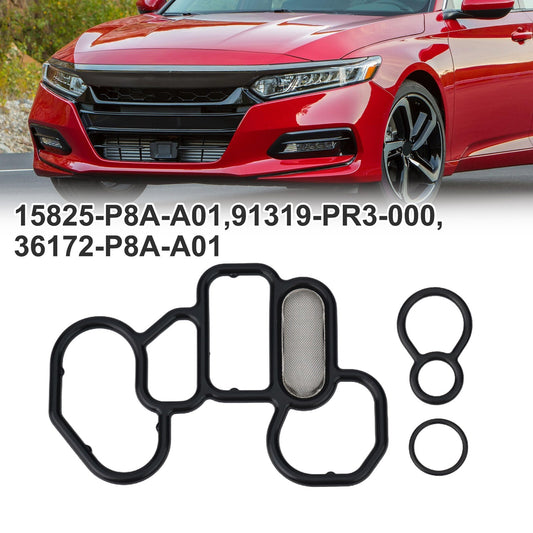 Solenoid Spool Valve Gasket Kit for Accord 15825-P8A-A01 91319-PR3-000 v