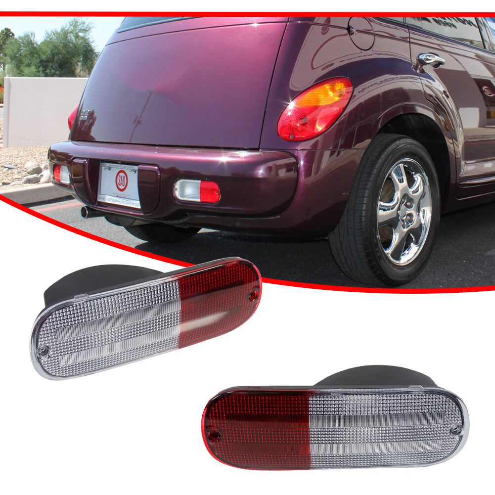 LH and RH spare reflector lenses are suitable for the 2001-2005 for Chrysler PT Cruiser- v