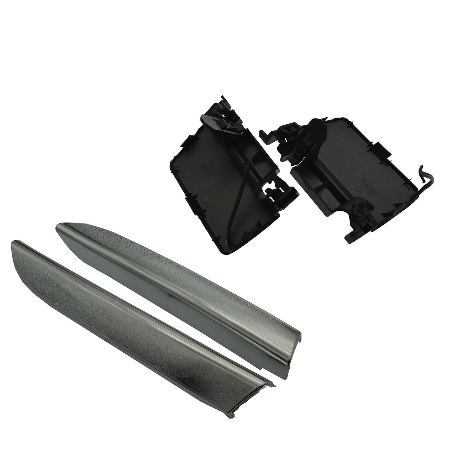 Front and left bumper tow hook cover trim molding kit for Lexus RX350 RX450h Q