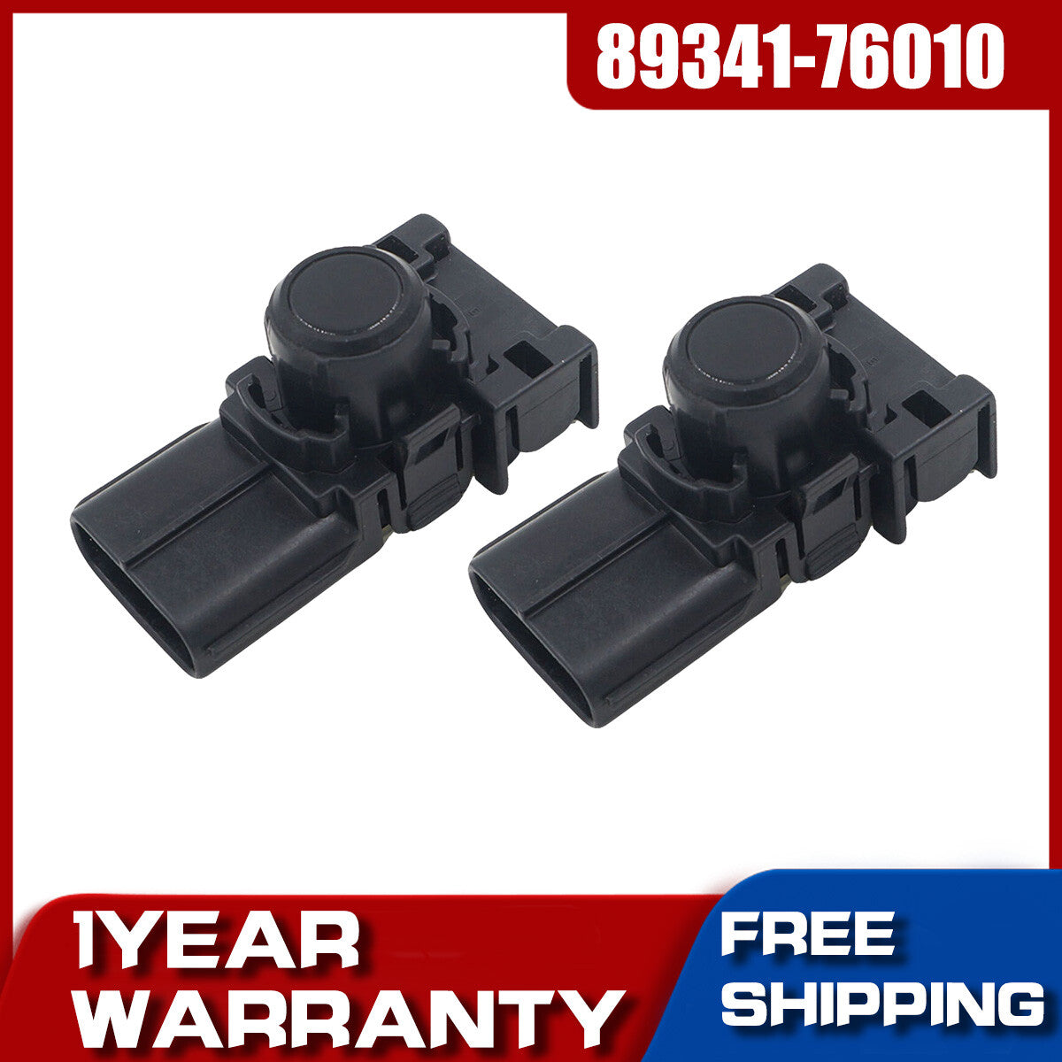2PCS Front Bumper Parking Sensor 89341-76010 Fit for LEXUS GS350 GS450H CT200H v