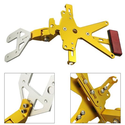 Fender Eliminator Tail Tidy Nummernschildhalter f¨¹r for Yamaha YZF R6 2006-2012 Gold