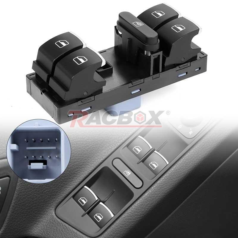 Master Power Window Switch Control Front Left for VW for Tiguan for Golf for Jetta -CC for Passat