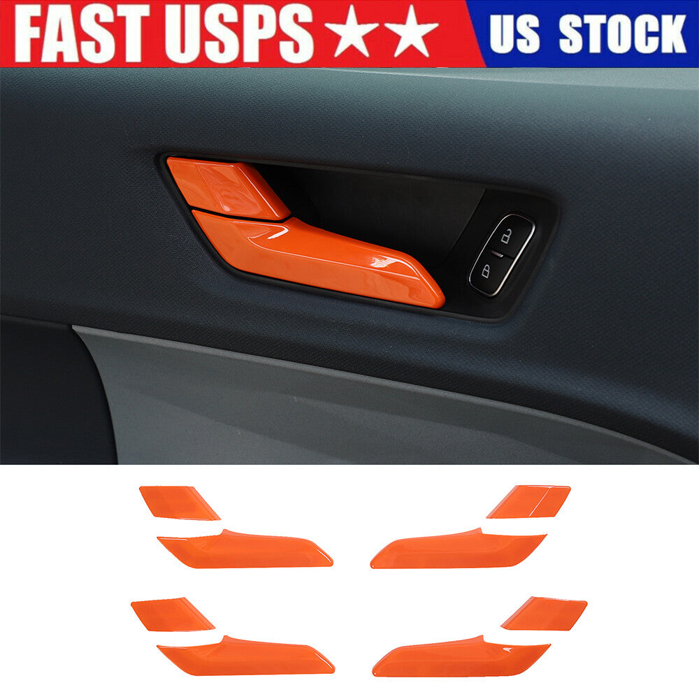 4-Pack Red ABS Door Window Lift Button Trim Cover for Honda Pilot 2015-2022 - v