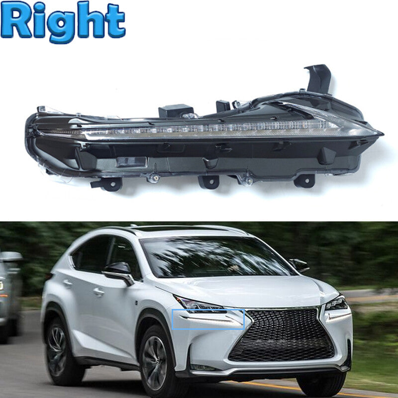 for Lexus F-Sport NX200t NX300h 2015-2021 RH Driving Lamp Daytime Running Light