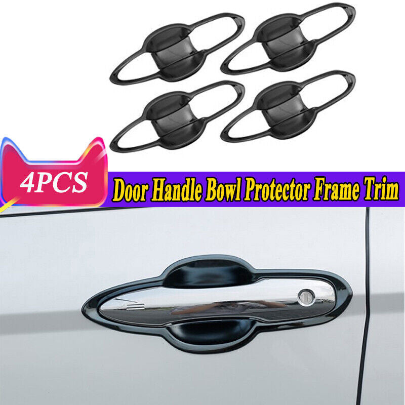 for Toyota for Camry 2018-2023 Black Exterior Door Bowl Cover Overlay Trim Protector
