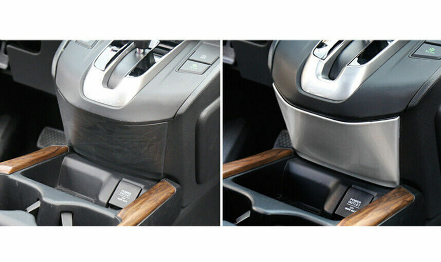 Inner Centre Center Console Panel Trim for Honda CRV CR-V 17-2022 Matte Silver