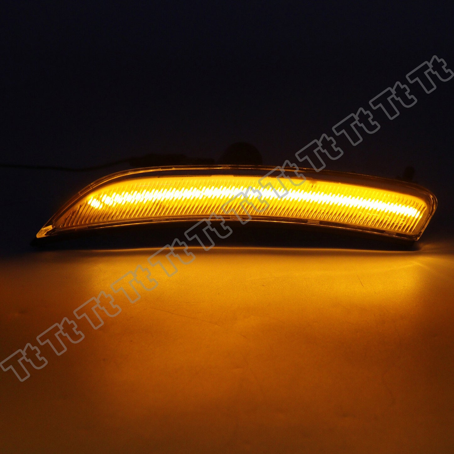 Suitable for 15 - 17 for for CHRysler 200 Transparent Front and Rear LED Side Marker Lights Turn Signal Lights - v