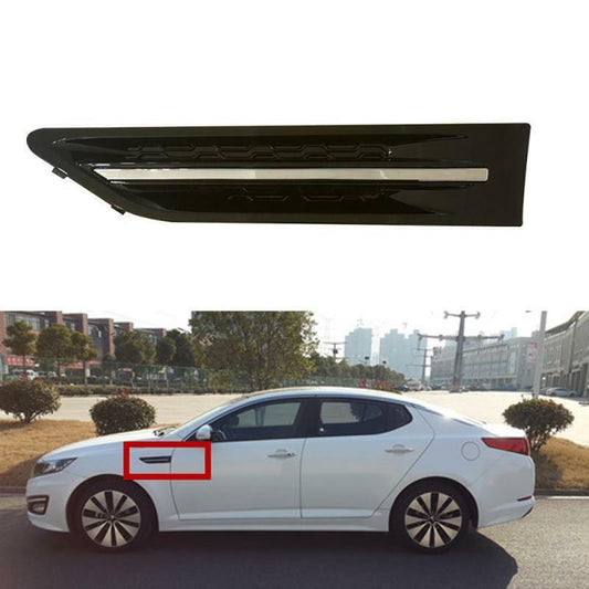 Black Left Front Fender Side Molding Vent Grill Fit for Kia Optima 2011-2015