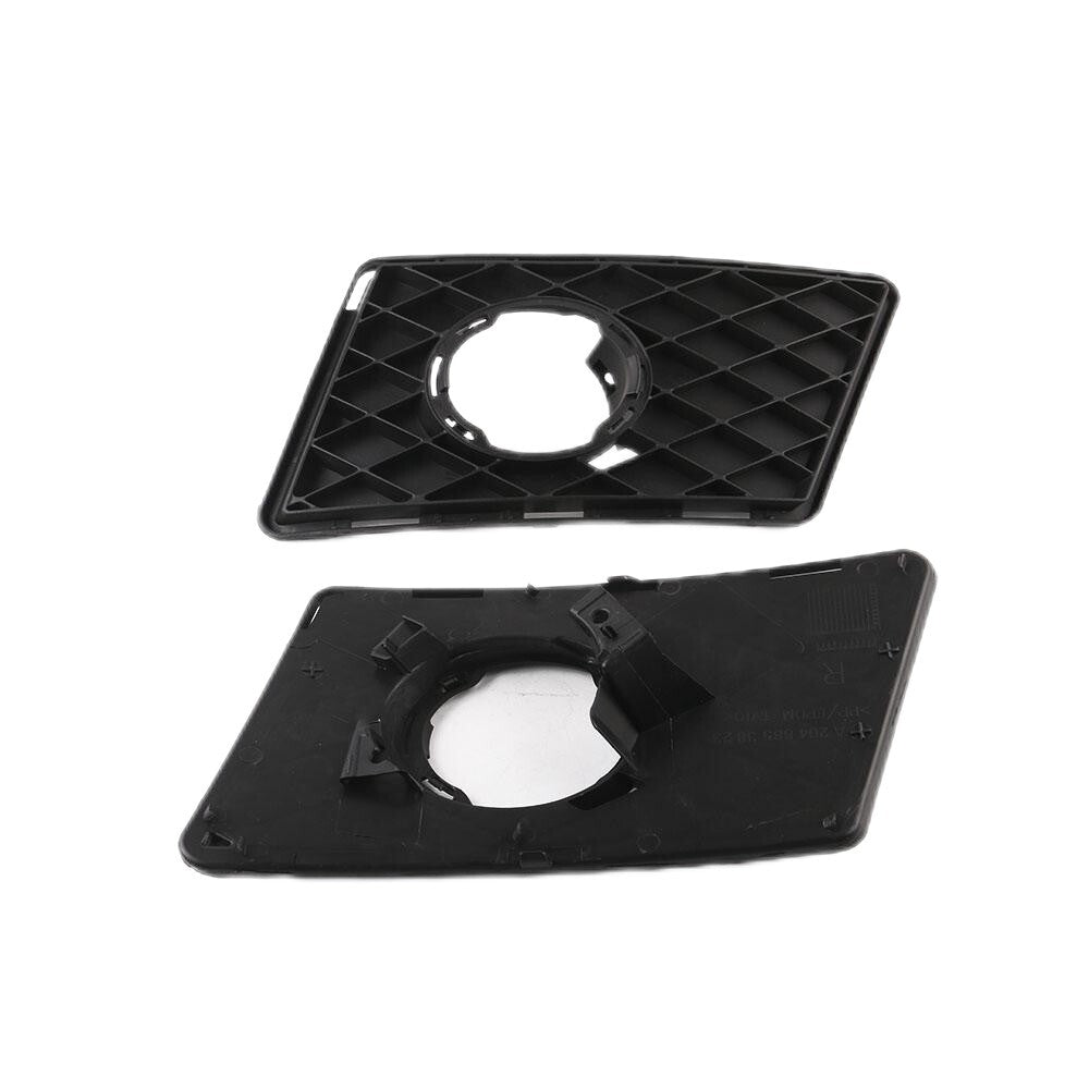 2Pcs Left Right Front Bumper Fog Lamp Cover For GLK-Class X204 2010 2011 2012