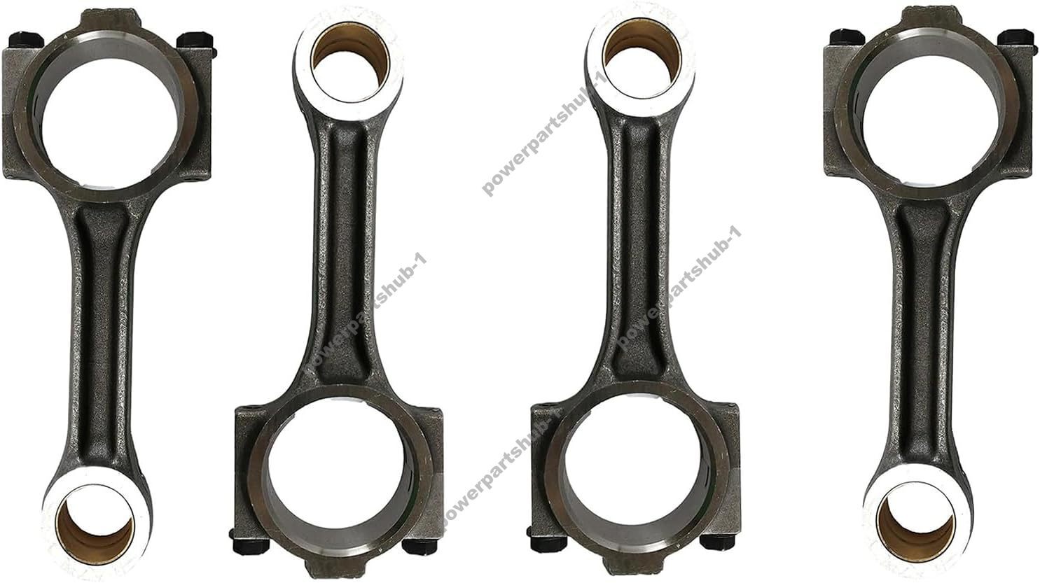 4pcs 129900-23000 Connecting Rod for Yanmar 4TNV98 4TNV98C-NJSL Engine Forklift Q