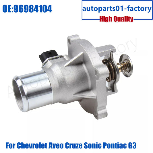 New Engine Coolant Thermostat Assembly for Chevrolet Aveo for Cruze Sonic for Pontiac G3