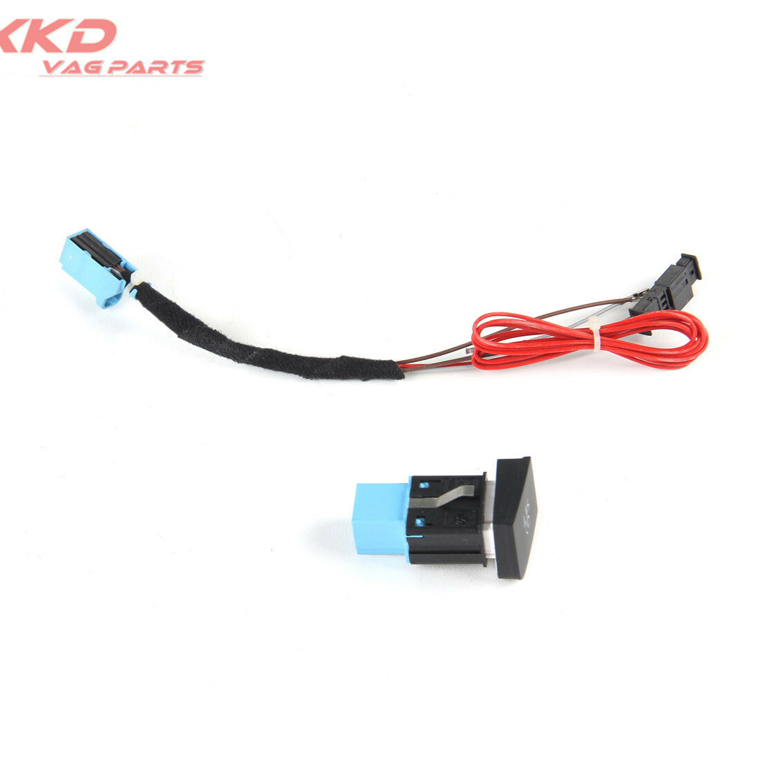 TPMS Tire Pressure Warning Switch Button Cable Kit for VW for Passat B6 3C R36