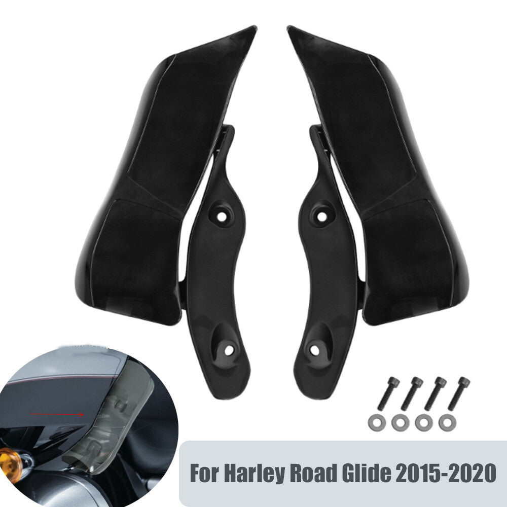 Adjustable side wing windshield fairing for Harley Road Glide 2015 - 2020 - n