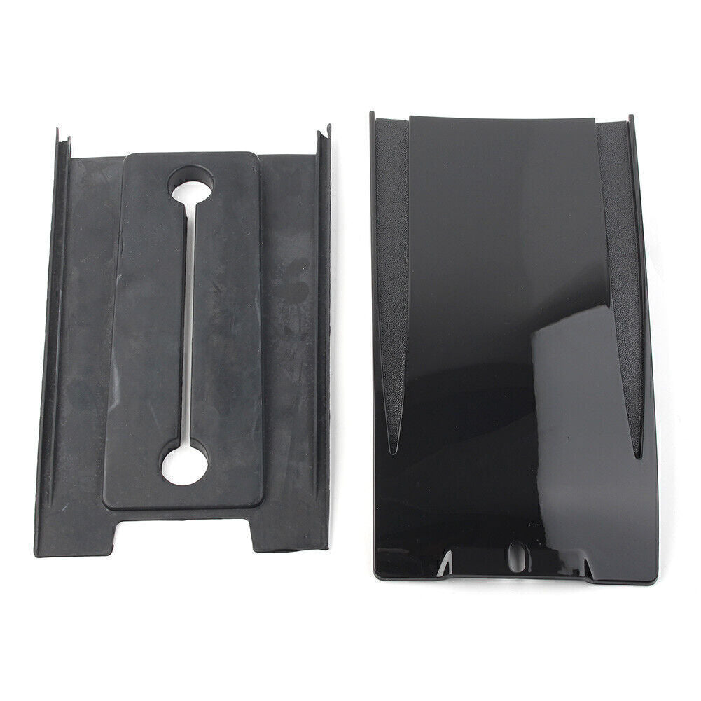 Lower Dash Tank Panel Extension Fit for Harley Softail 2000-2017 FXST/FLST Black
