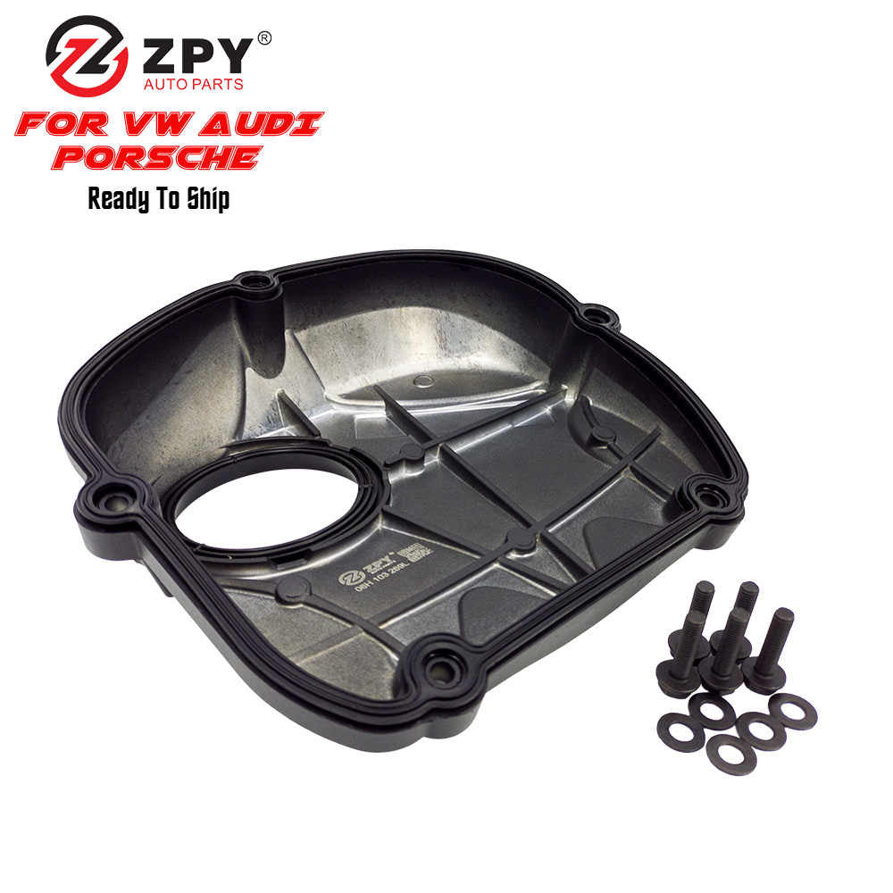 ZPY for Audi A4 S4 A5 S6 Q5 2.0T Aluminum Upper Timing Chain Cover 06H103269H