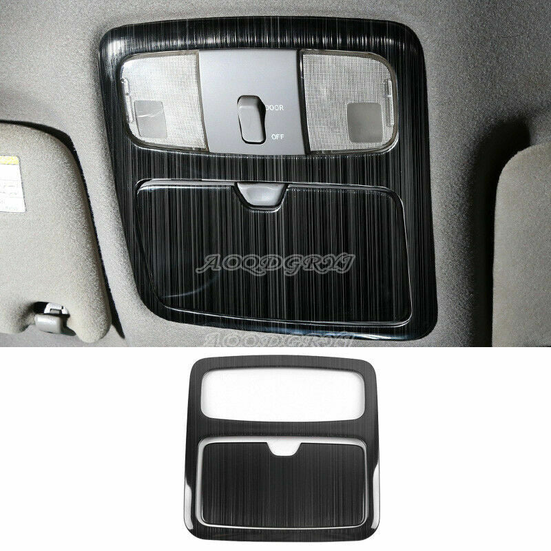 stainless Car Roof Reading Lamp Light Cover Trim for Toyota Prado 120 2003-2009