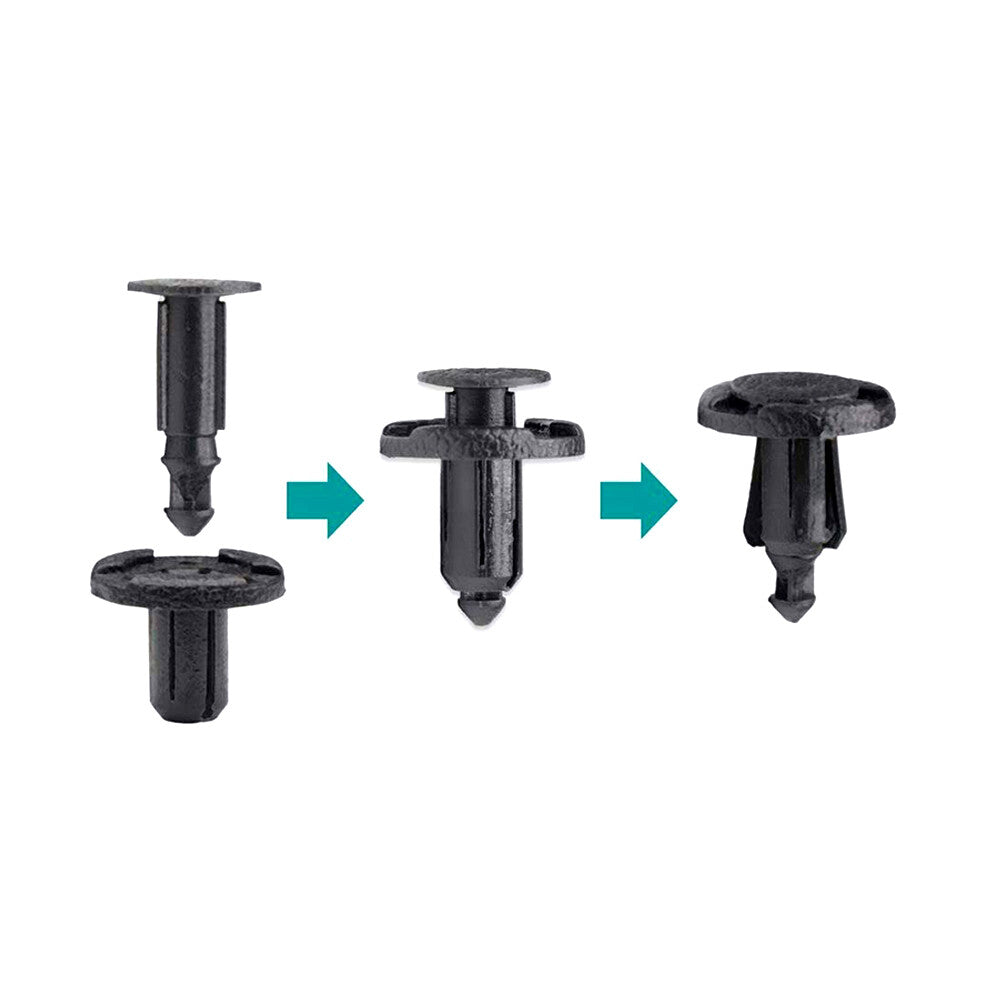 10 Pcs Bumper Radiator Support Retainer Clips for Nissan for Infiniti 11296-AG000
