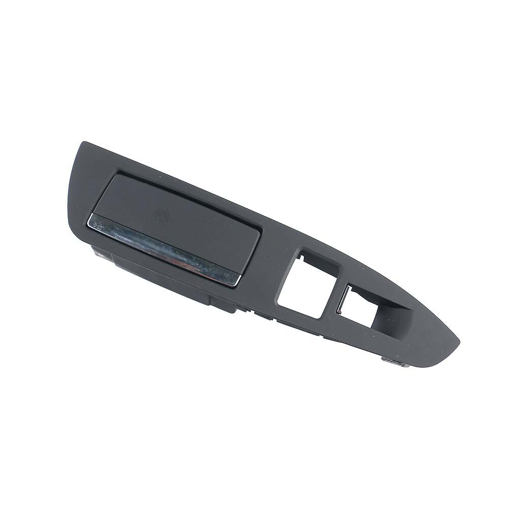 Rear Left Interior Door Ashtray Panel Trim Cover Black for 7 Series F01 F02 LCI Q