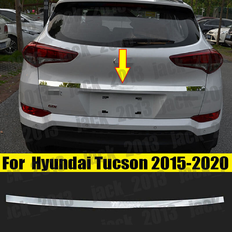 for Hyundai for Tucson 2015-2020 Car Trunk Tailgate Grab Handle Trim Cover Stainless
