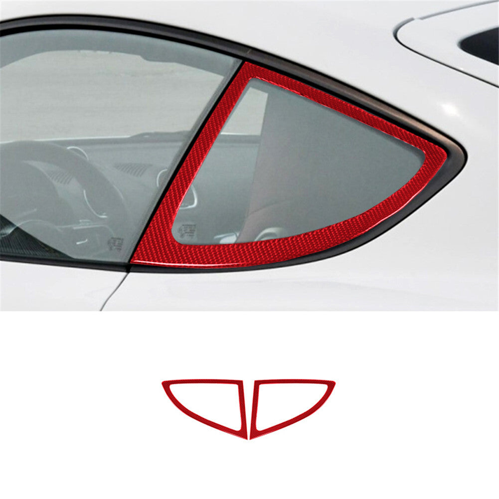 5x Carbon Fiber Center Console Panel Frame Trim Cover for Jeep Liberty 2008-2012 v