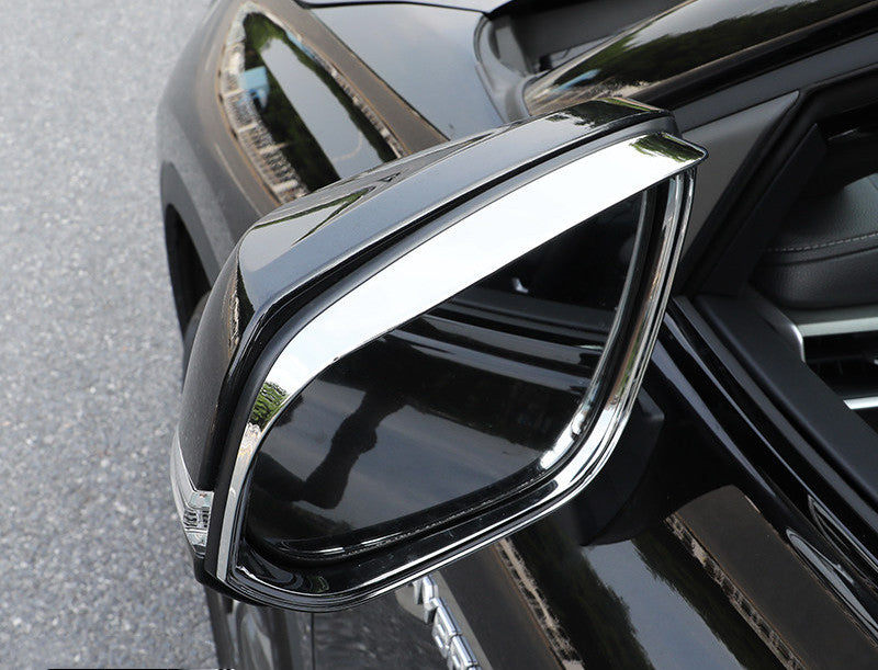 Carbon Fiber ABS Front A-Pillar Triangle Cover Trim for Honda CR-V CRV 2012-2016 v