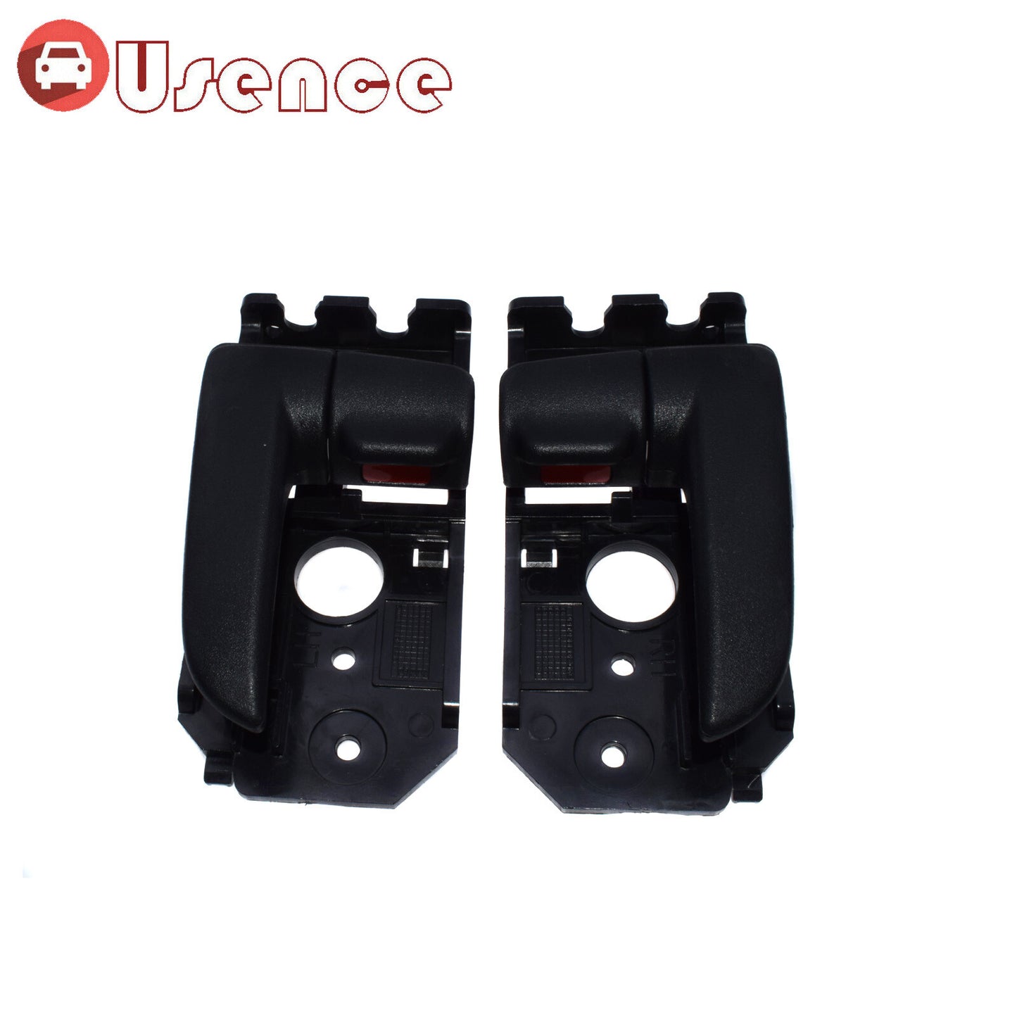 2X Front or Rear Left Right Inside Door Handles for Kia Spectra 2004-2009 Black