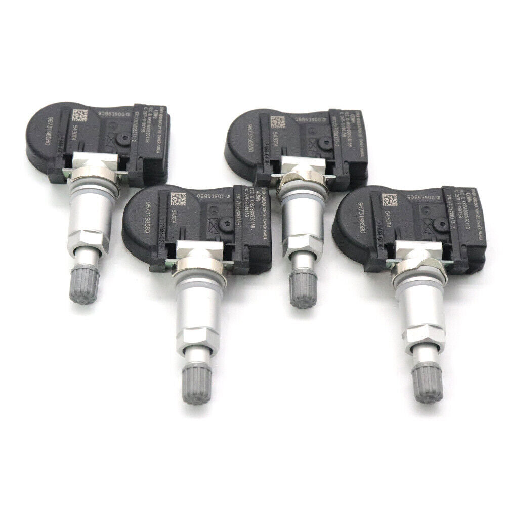 4Pcs TPMS 5430T4 9673198580 for Peugeot 207 307 for Citroen C4 Tire Pressure Sensor