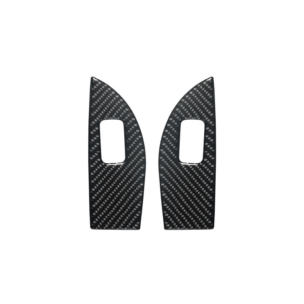 Carbon Fiber Central Air Vent Below Cover Trim For Hilux 2015-2021 v