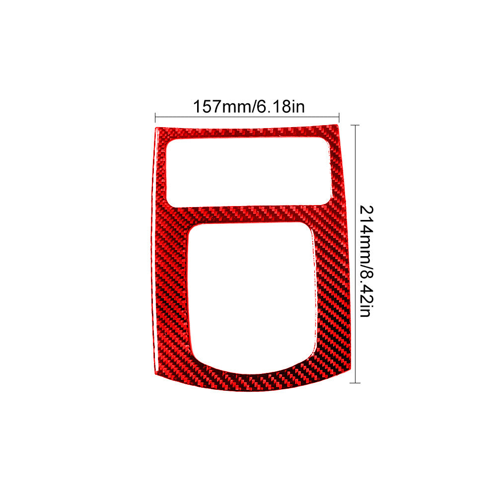 Carbon Fiber Headlight Eyebrows Decorative Trim Cover for VW for Golf MK7 2014-2019 v