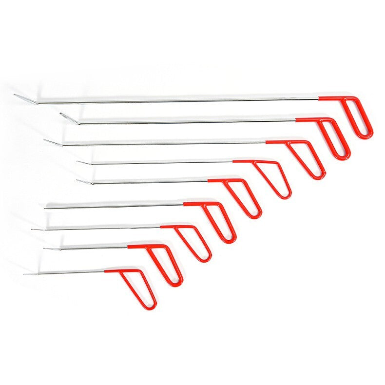 Car Dent Repair Hooks Stainless Steel Push Rods Car Dent Remover Rod Kit v