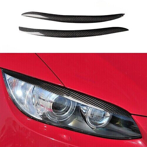 for BMW E93 E92 328i 335i 06-12 Headlamp Eyebrow Headlight Eyelashes Trim Cover