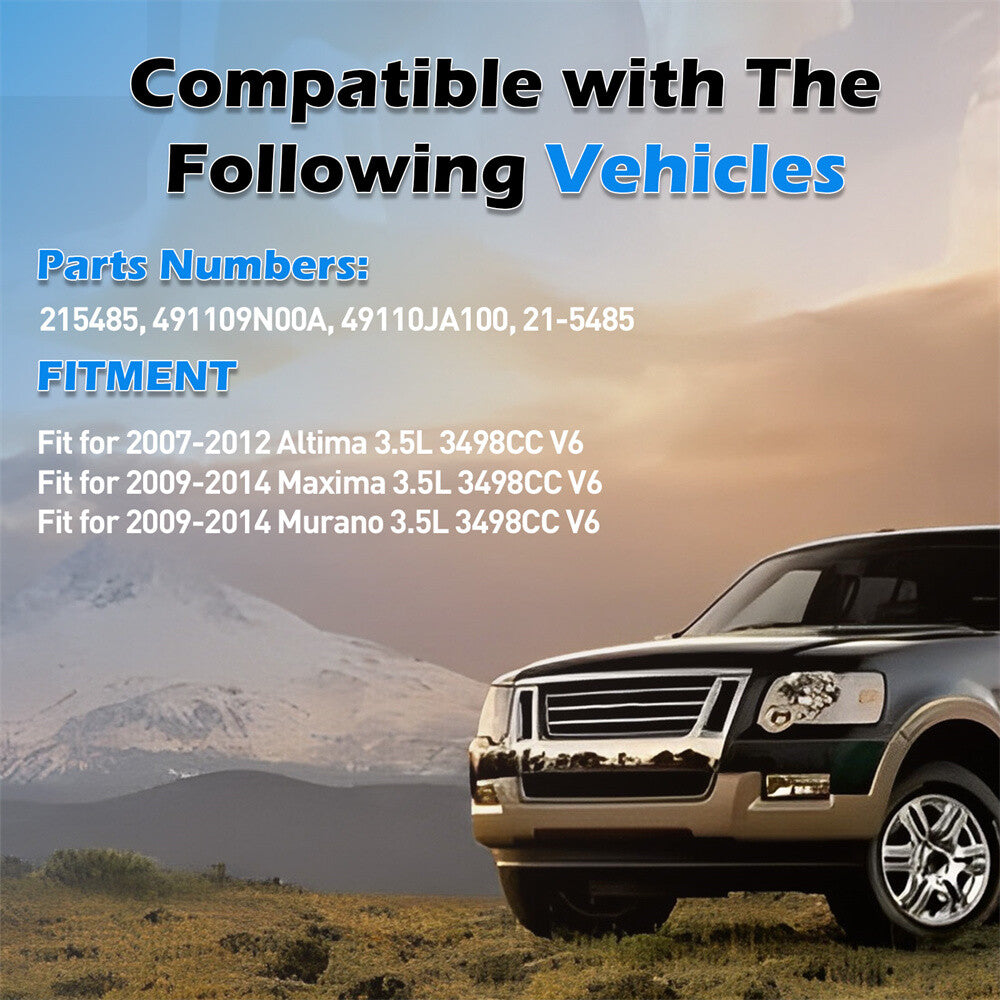 Power Steering Pump w/Pulley for Nissan Altima 2007-2012 Maxima Murano 2009-2014