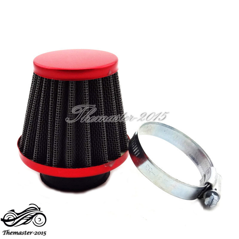 Red 38mm Replacement Air Filter for Honda XL100 XL100S XR100 XR100R Dirt Bike Q