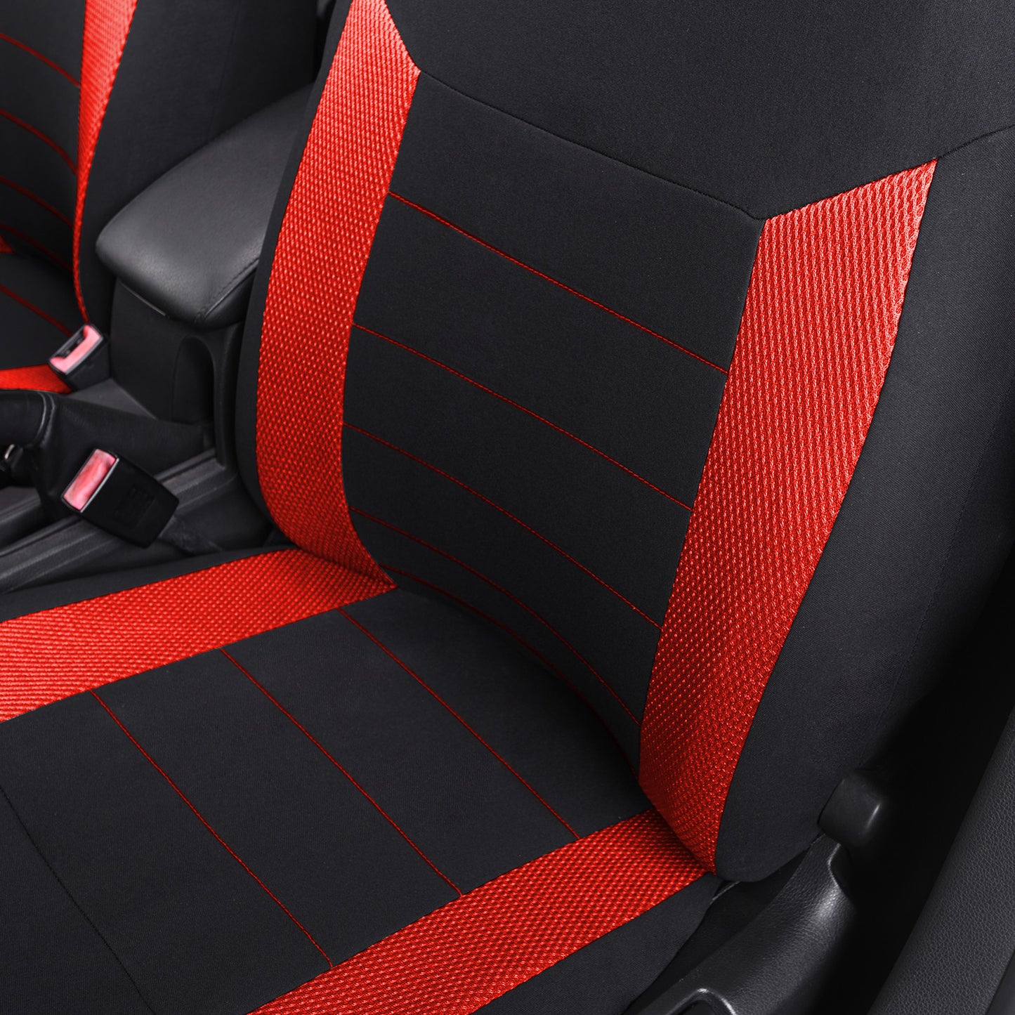 Car for Seat Covers Set Front Rear Cushion Accessory Protector 5-Seats Truck for SUV Van Q