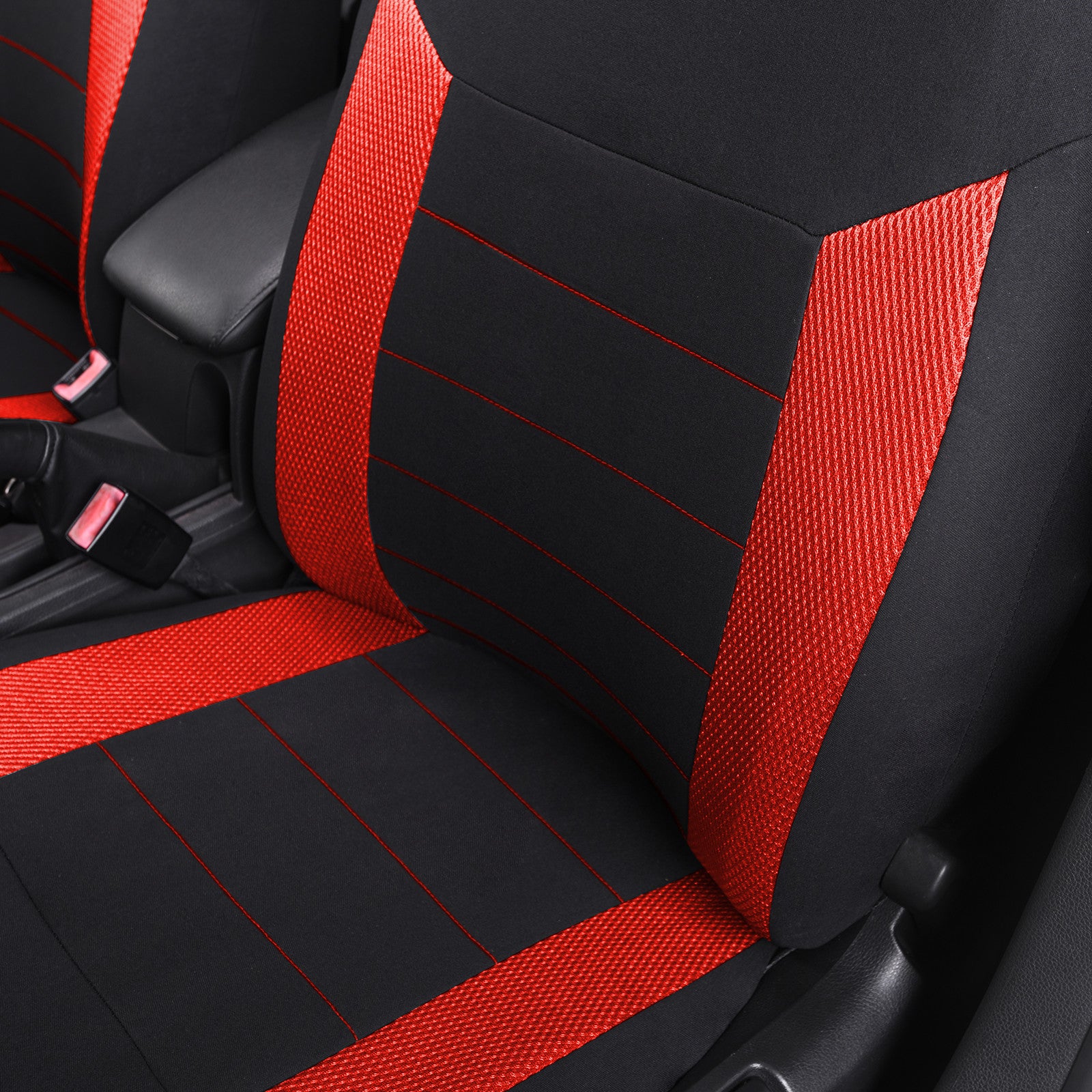 Car for Seat Covers Set Front Rear Cushion Accessory Protector 5-Seats Truck for SUV Van Q