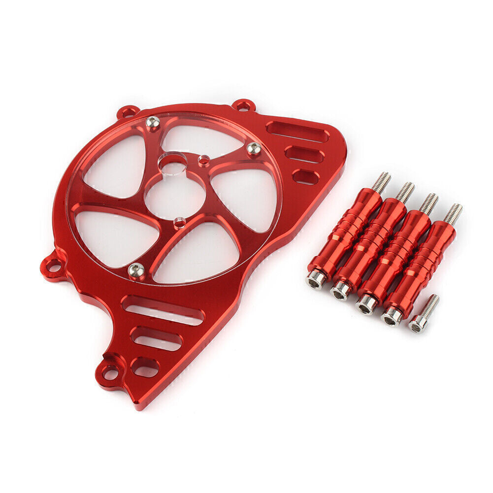 for Kawasaki Z1000 2010-17 RED Front Engine Sprocket Cover Chain Guard Protector Q