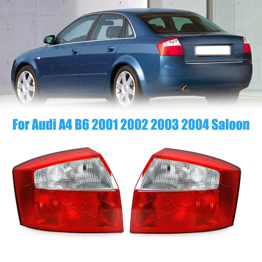 Left Right Tail Light Tail Lamp Rear Brake Lamp for Audi A4 B6 2001-2004 Saloon