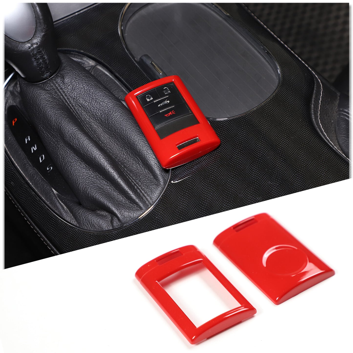 ABS carbon fiber rear triangle window cover suitable for Corvette C8 adjustable 2020-23- v