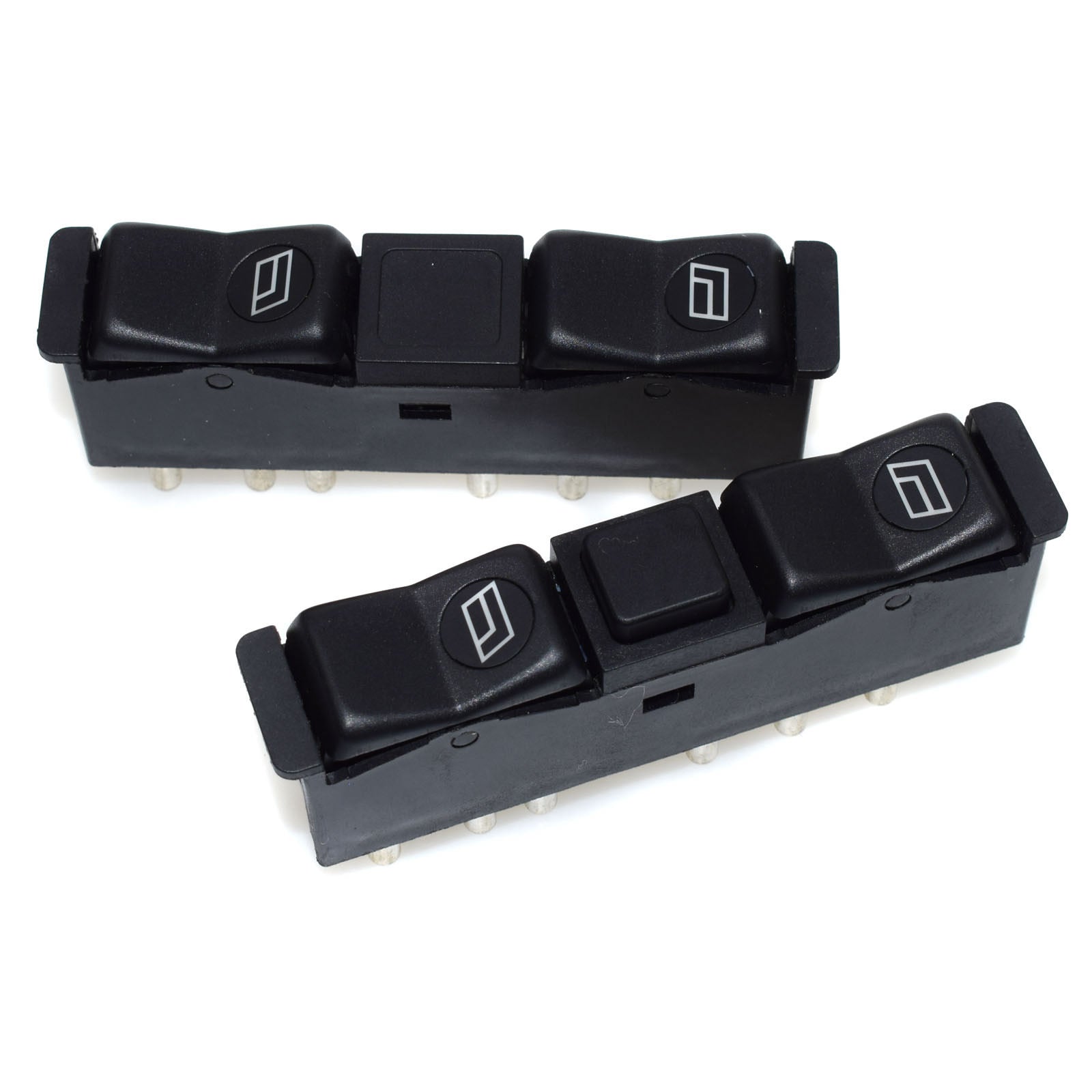 pair of front right and left door main power window switches for n