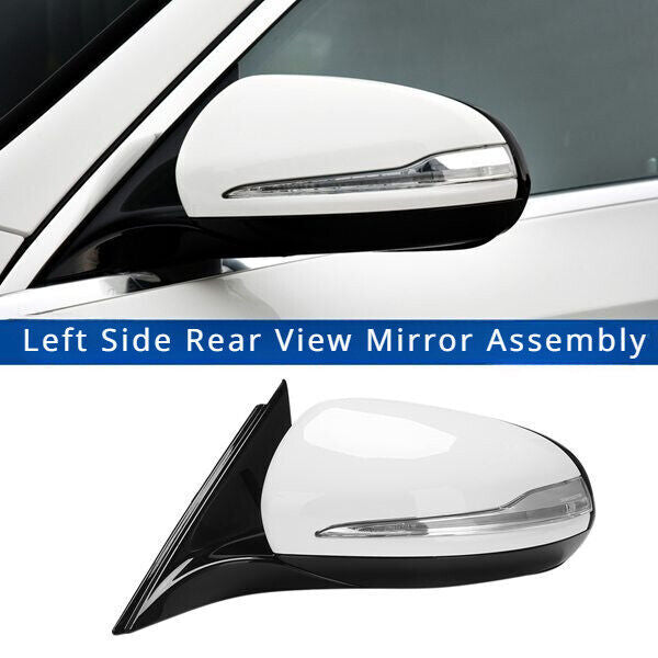 Left Side Rear View Mirror Assembly Blind Spot for Benz W213 E Class E300 16-20