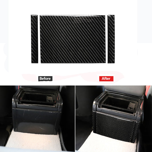 3X Piano Black Passenger Dashboard Strips Cover Trim for Infiniti G37 2010-2013 v