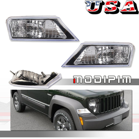 A pair of front turn signal stop sign lights suitable for 08-12 Statue of Liberty- v